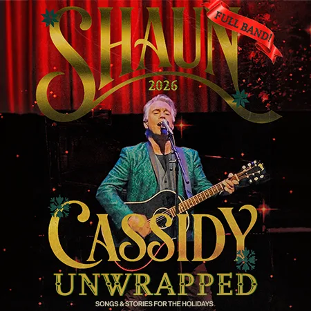Shaun Cassidy - UNWRAPPED: Songs & Stories For The Holidays | Blue Gate Theatre | Shipshewana, Indiana