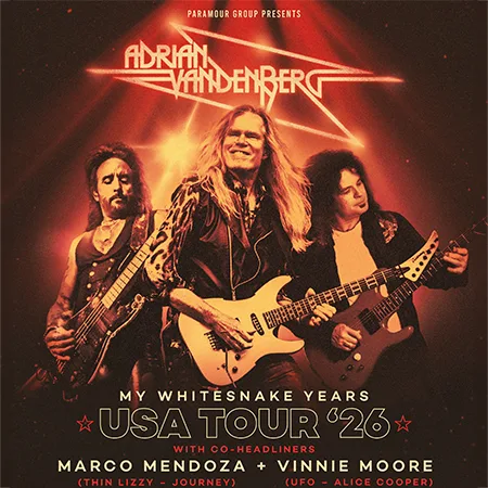 Vandenberg: My Whitesnake Years  | Blue Gate Theatre | Shipshewana, Indiana