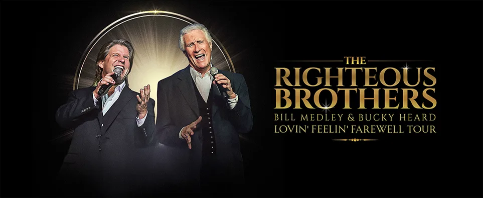 The Righteous Brothers Lovin' Feelin' Farewell Tour Info Page Header