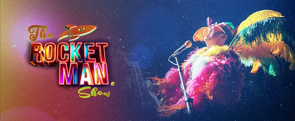 The Rocket Man Show Info Page Header