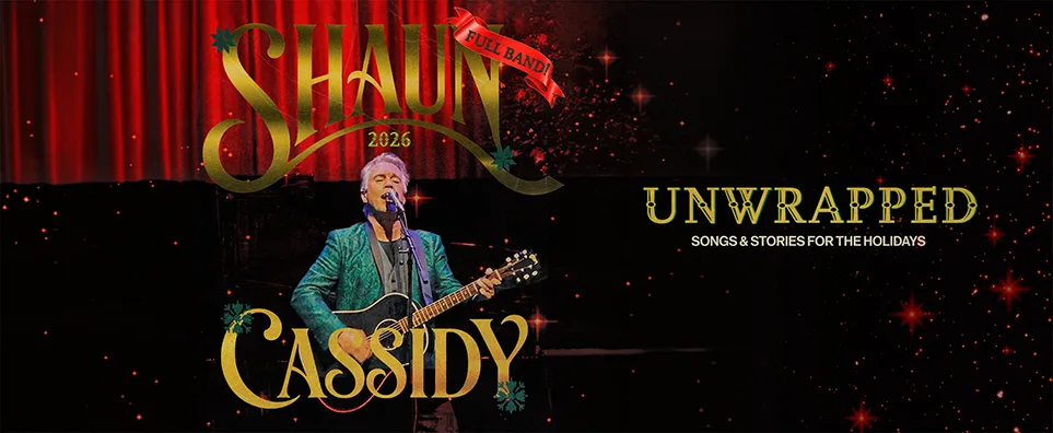 Shaun Cassidy - UNWRAPPED: Songs & Stories For The Holidays Info Page Header