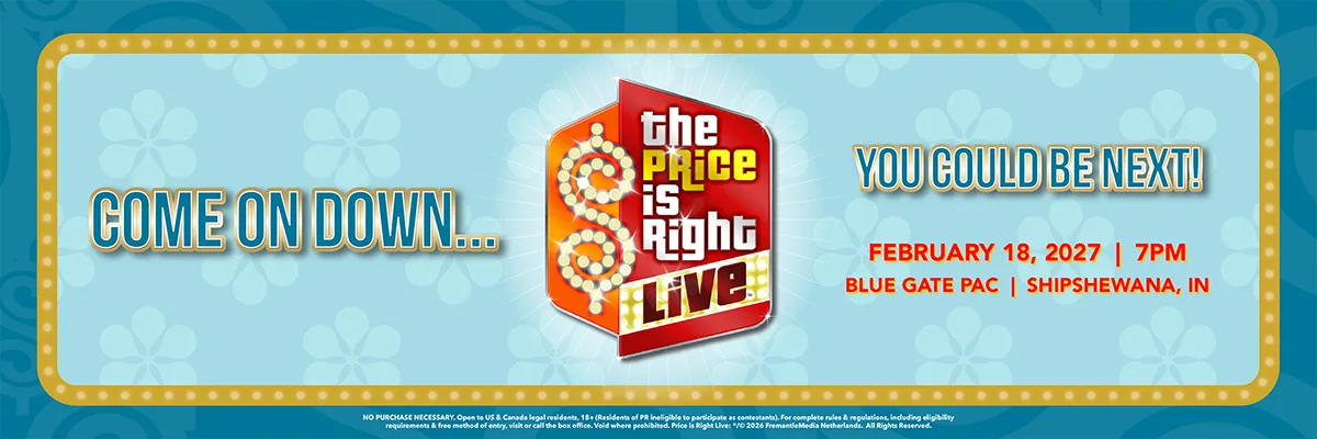 The Price is Right LIVE! - February 18, 2027 - Shipshewana, IN